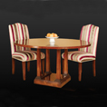 REH Kennedy Classic Circular Table and Chairs 5022